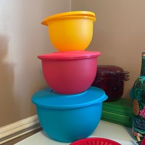 Tupperware Impressions Bowls